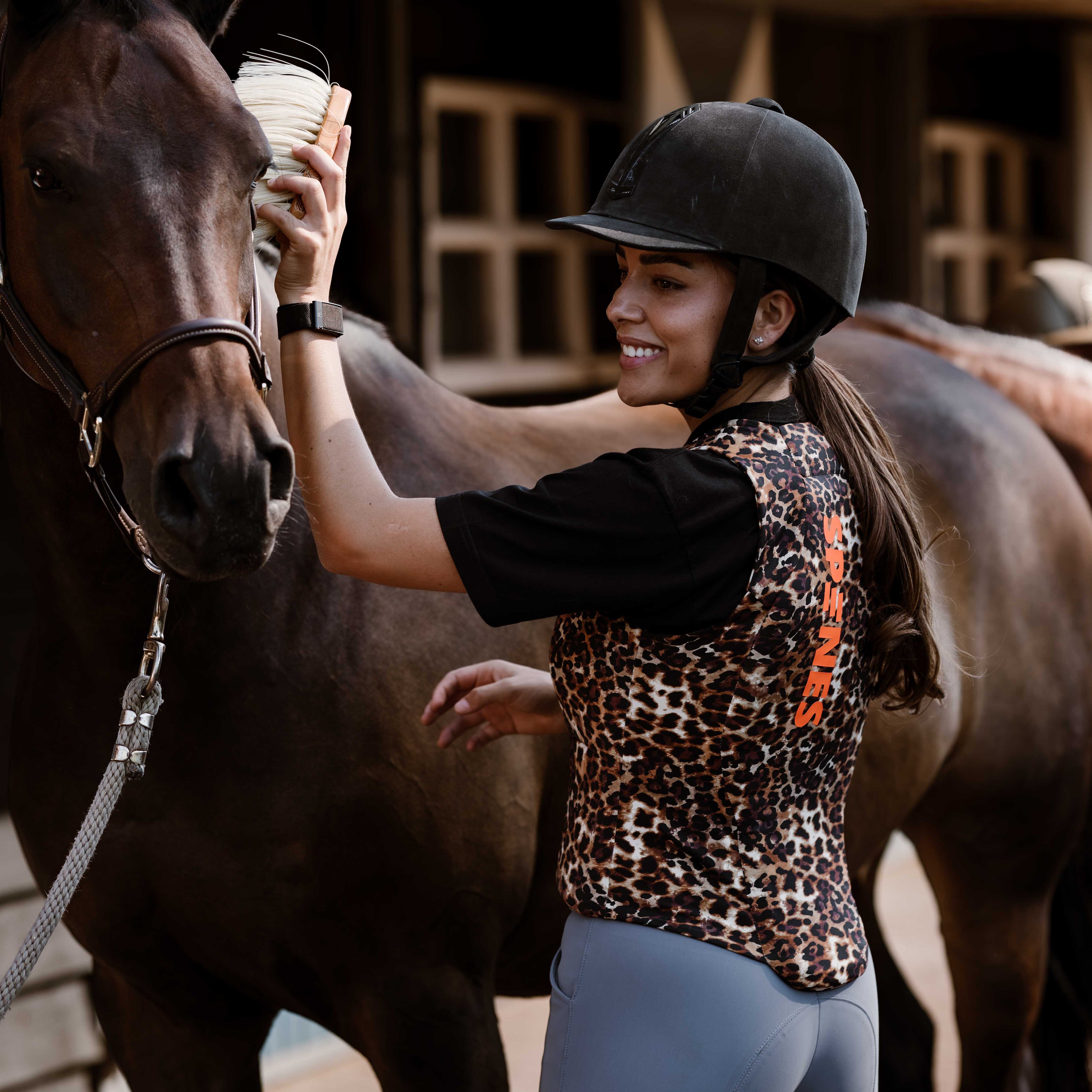 Protection dorsal Cheval The Leopard